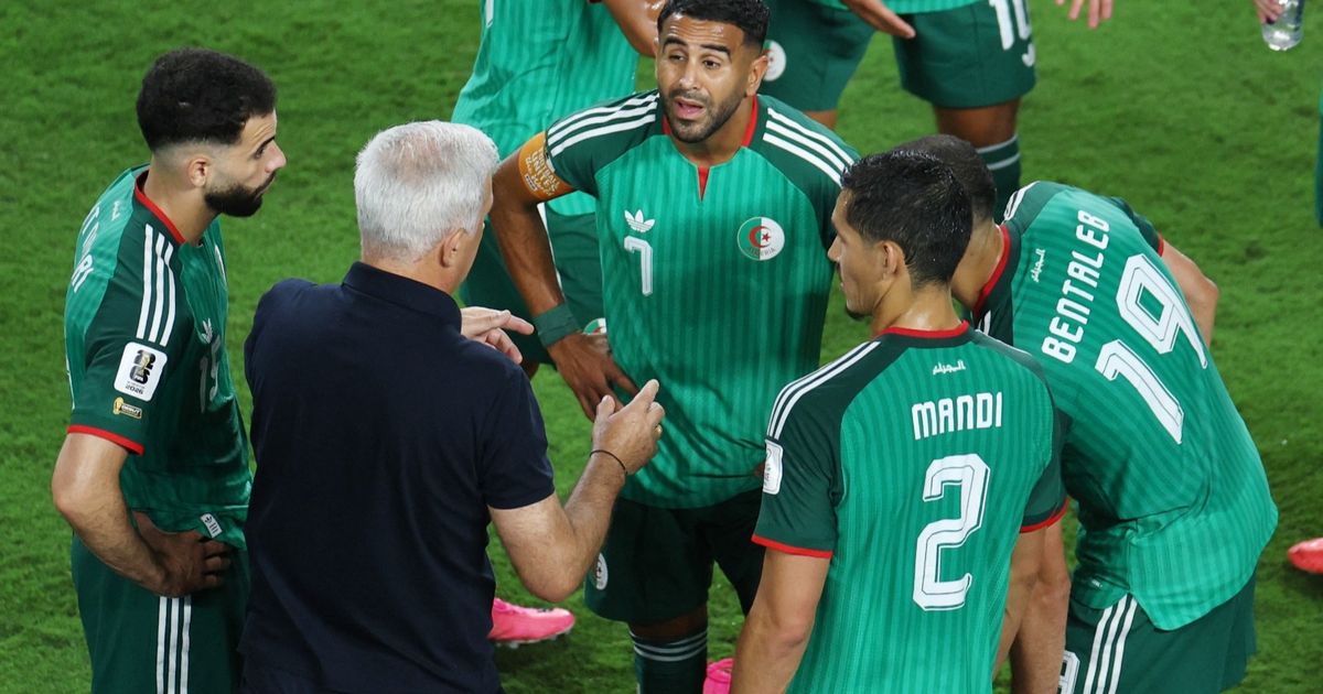 عودة رياض محرز.. تشكيلة الجزائر المتوقعة ضد الأردن بكأس العالم