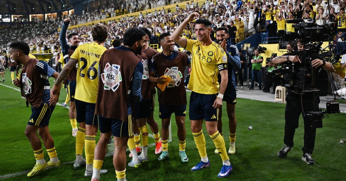 "نحن النصر".. رونالدو يحتفل بالفوز على الأهلي في الكلاسيكو