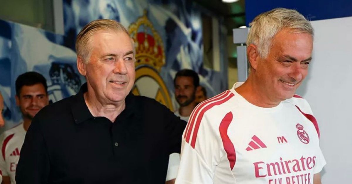 أنشيلوتي يعود إلى ريال مدريد للاطمئنان على الثلاثي البرازيلي