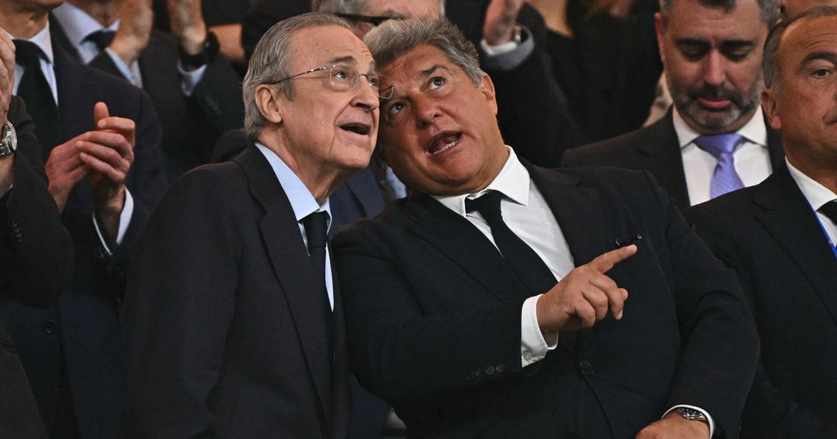 جوان لابورتا يلمّح إلى إبلاغه ريال مدريد بعودة برشلونة إلى "يويفا"
