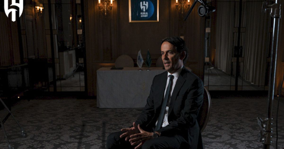 إنزاغي: الهلال فرصة عظيمة في مسيرتي وإحراز الألقاب هو الأهم