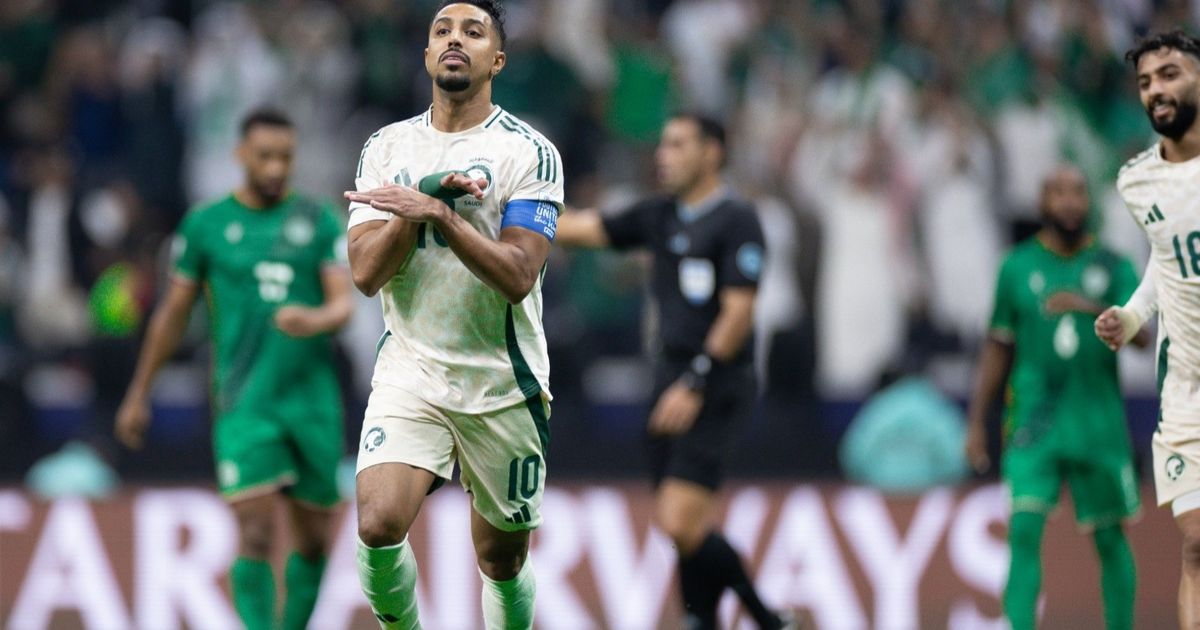 ساهم في كل الأهداف.. رقم مميز لسالم الدوسري مع السعودية في كأس العرب