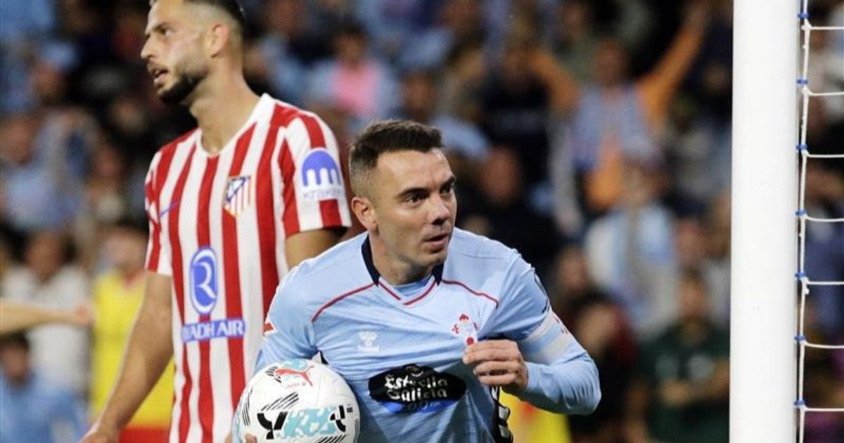 أسباس يخطف نقطة ثمينة لسيلتا فيغو من أتلتيكو مدريد