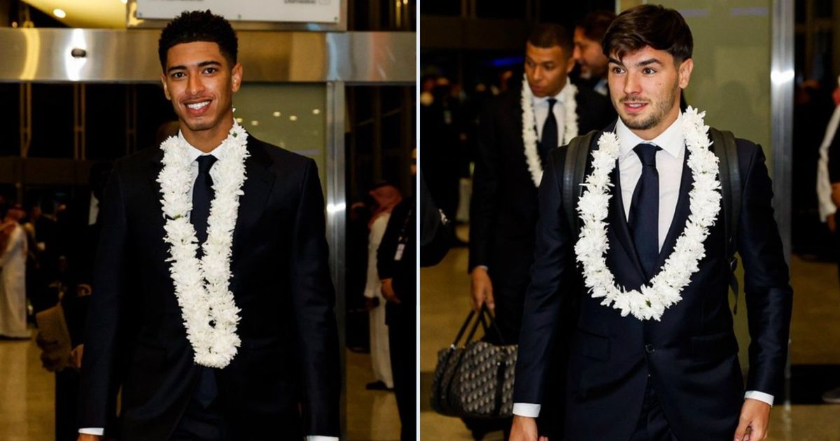 شاهد.. جدة تستقبل بعثة ريال مدريد بالورود قبل سوبر إسبانيا