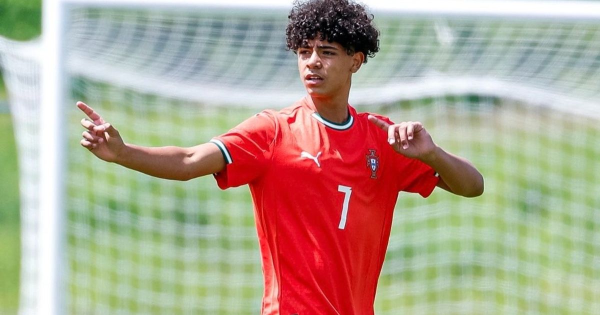 شاهد.. تدريبات نجل كريستيانو رونالدو مع ريال مدريد