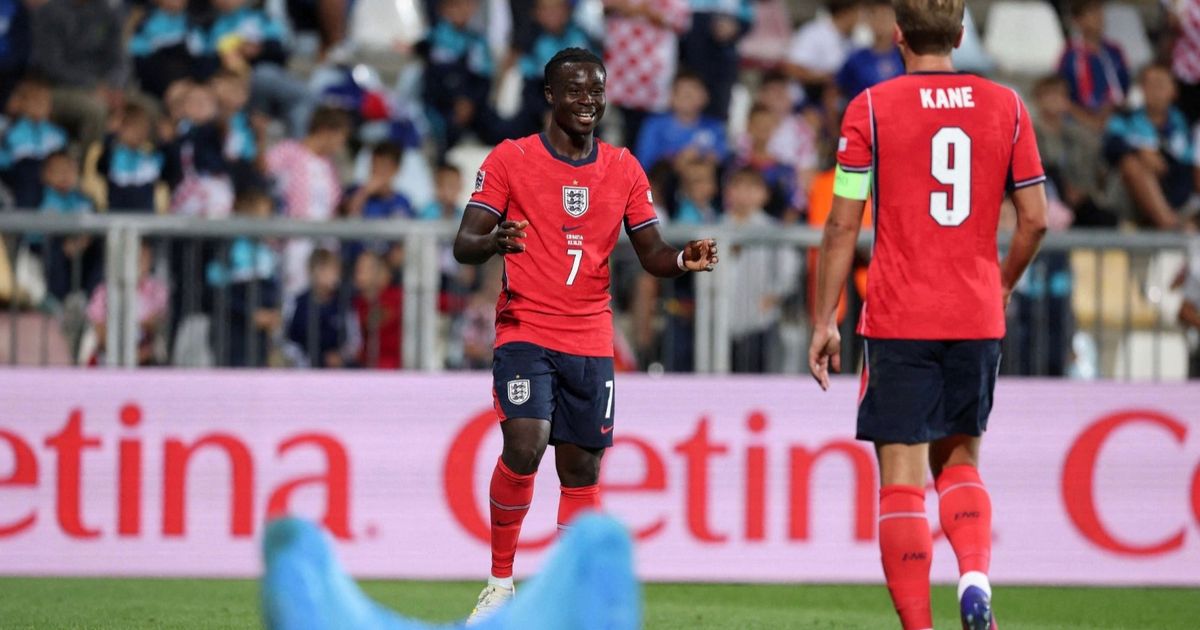 ساكا بعد السباعية: أظهرنا شغف إنجلترا وبيلينغهام "لاعب العام" بجدارة