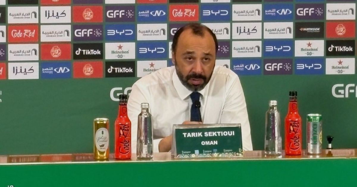 السكتيوي مدرب عمان: أهدينا السعودية هدفين