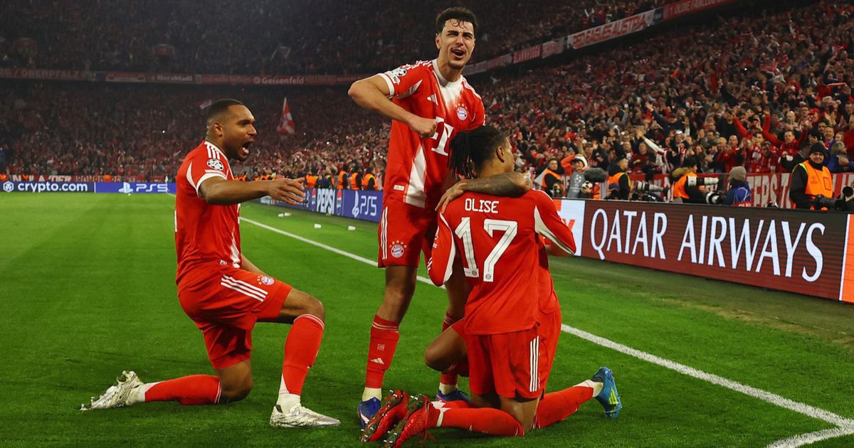 بايرن ميونيخ يهيمن على تشكيلة الأسبوع في دوري أبطال أوروبا