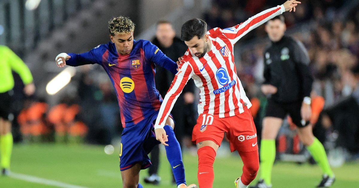 لامين يامال سلاح برشلونة الفتّاك لا يعرف الخسارة أمام أتلتيكو مدريد