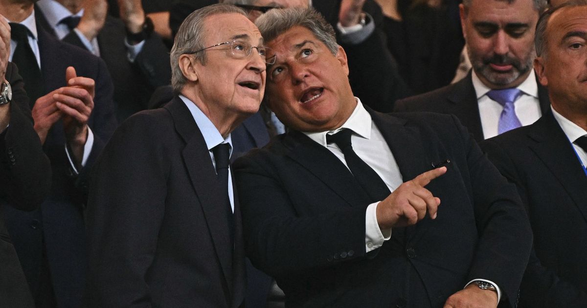 فلورنتينو بيريز يغيب عن الكلاسيكو في ظل قطيعة ريال مدريد وبرشلونة