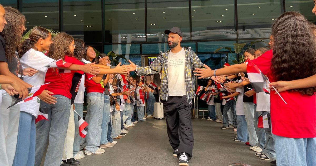 "أنت الأفضل".. محمد صلاح يحظى باستقبال الأبطال في القاهرة