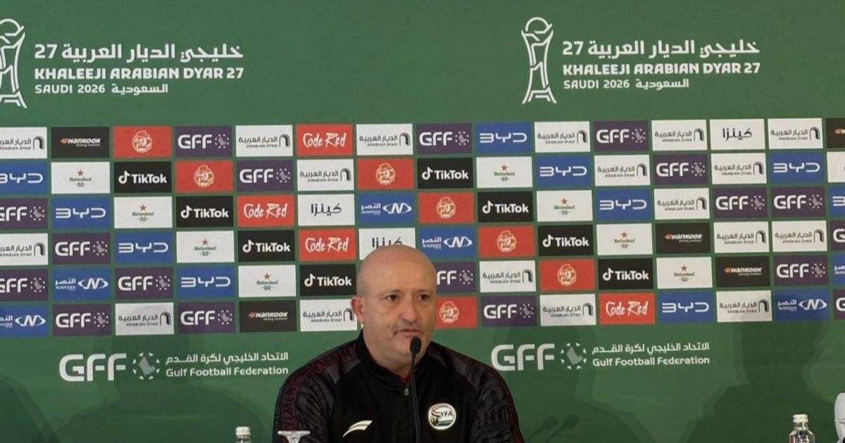 مدرب اليمن: مواجهة قطر فرصة لرد الاعتبار وتصحيح الأخطاء