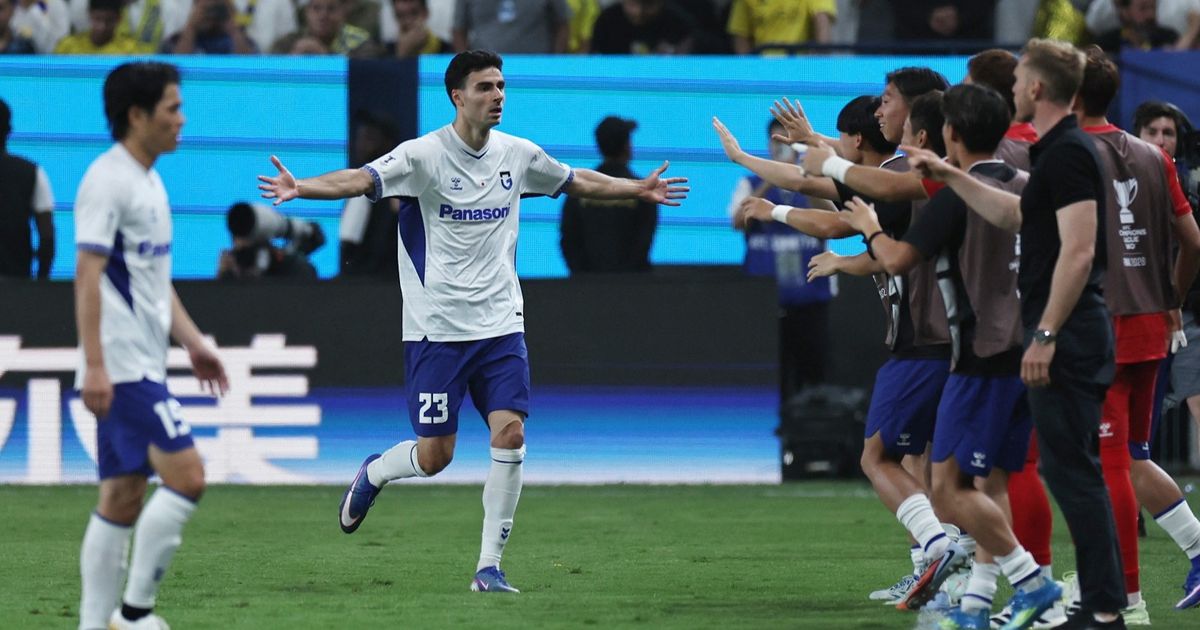 شاهد.. غامبا أوساكا يباغت النصر بهدف ورونالدو وغريب يهدران التعادل