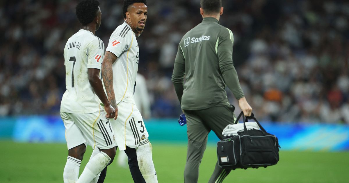 "جراحة ناجحة" لمدافع ريال مدريد إيدر ميليتاو تحرمه من كأس العالم