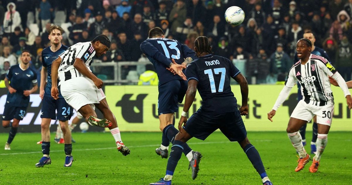 شاهد.. رأسية كالولو تنقذ يوفنتوس من خسارة بملعبه أمام لاتسيو