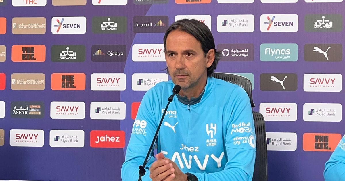 سيموني إنزاغي: الهلال والنصر أفضل فريقين وأعرف جيداً جورجي جيسوس