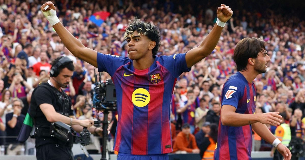 لامين يامال يحطم رقم أسطورة ريال مدريد في مئويته بالدوري الإسباني