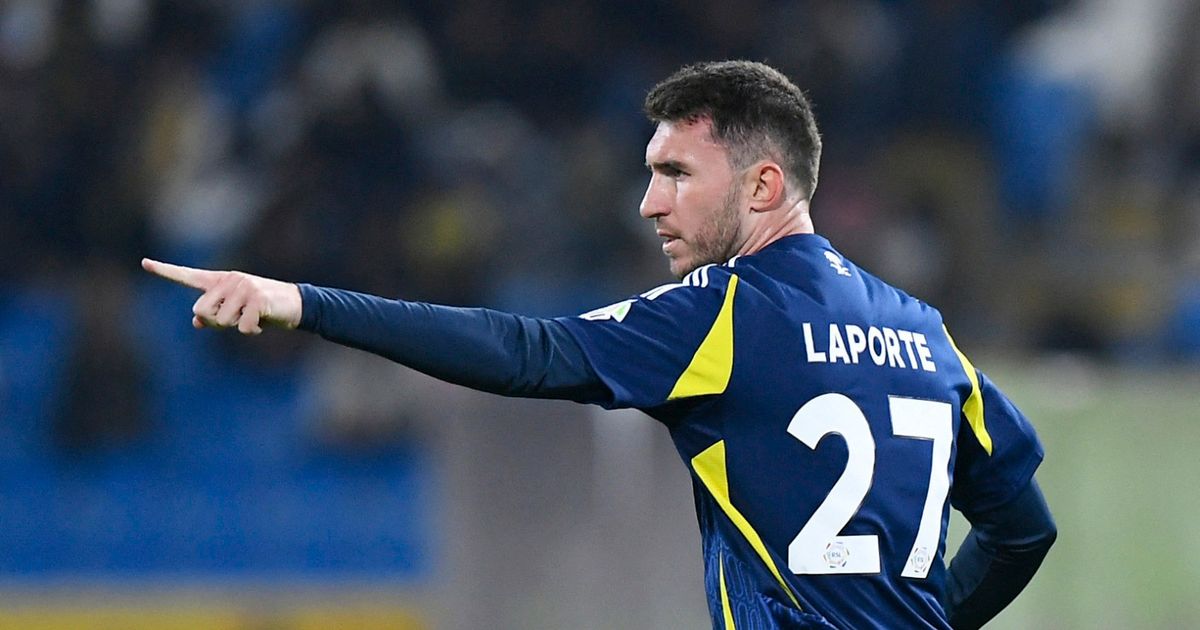 مدرب أتلتيك بلباو متشائم بشأن ضمّ لابورت من النصر السعودي