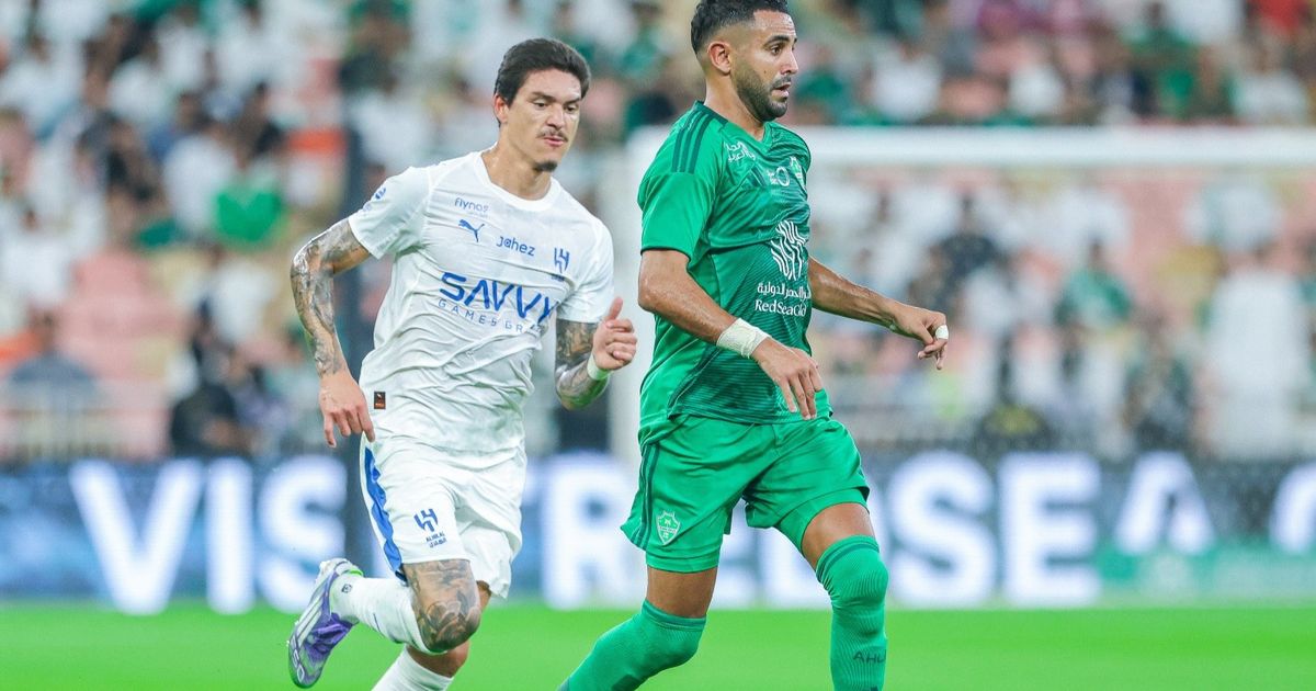 رقم عالمي لرياض محرز في "ريمونتادا" الأهلي التاريخية ضد الهلال
