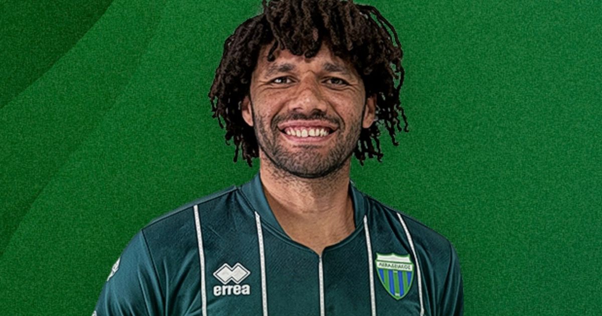 محمد النني يبدأ مشواره في الدوري اليوناني ببطاقة حمراء