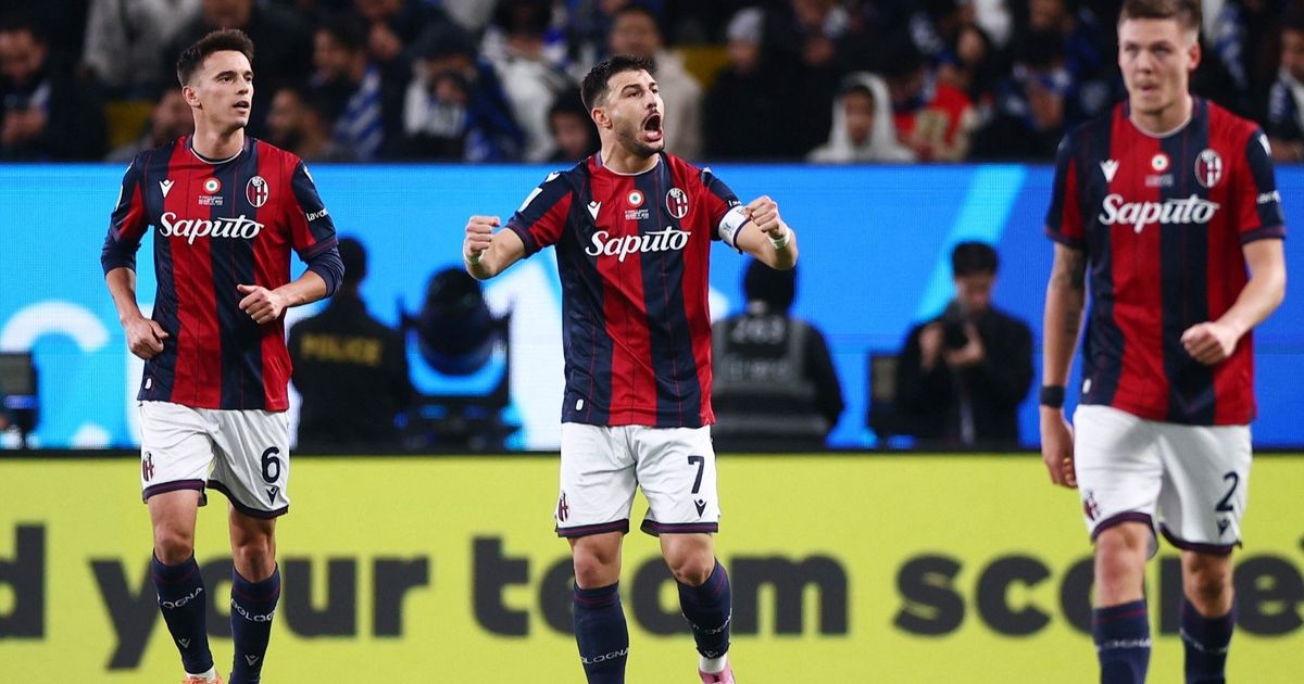 بولونيا يزيح إنتر ميلان بعد ركلات ترجيح كارثية ويبلغ نهائي السوبر الإيطالي بالرياض