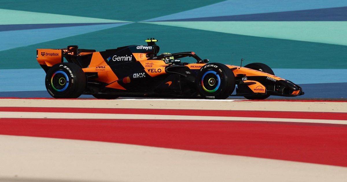 فورمولا 1.. نوريس يتفوق على فرشتابن في اليوم الأول لتجارب البحرين
