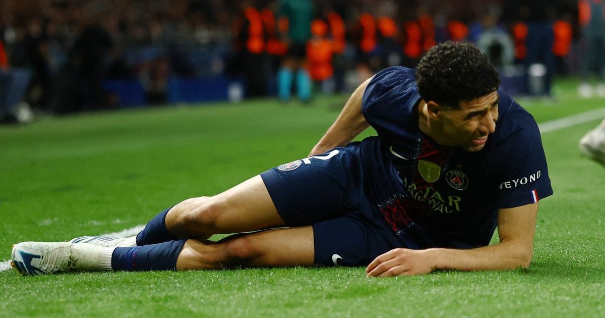 "قلق في سان جيرمان والمغرب".. نتيجة غير مبشرة لفحوصات حكيمي