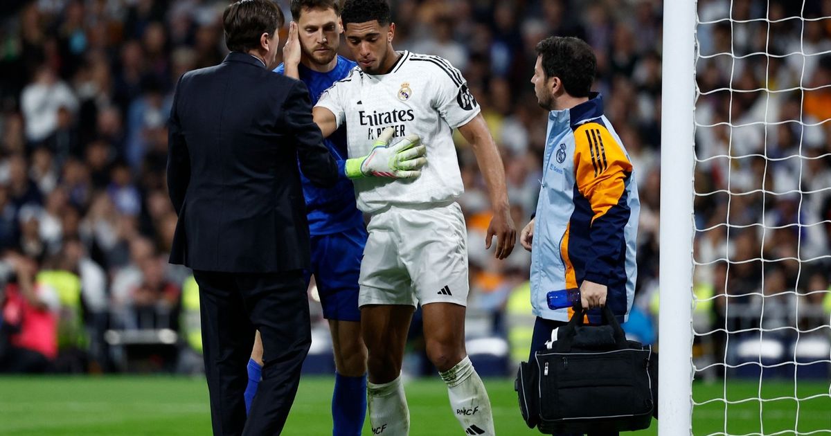 أطباء ريال مدريد يحاولون تأجيل عودة بيلينغهام للملاعب