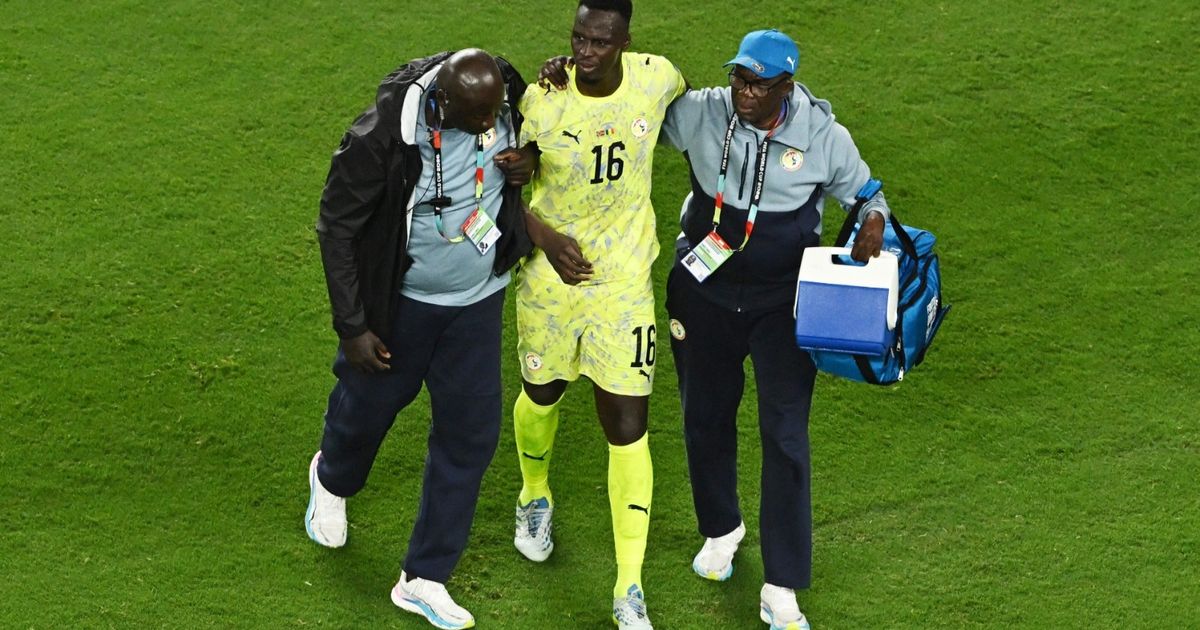 إدوارد ميندي يغيب عن مباراة السنغال وبلجيكا في كأس العالم