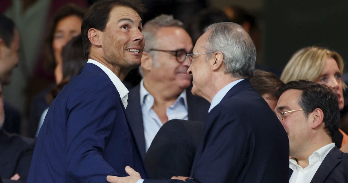 أحلام العصر؟ فلورنتينو حكماً لمباراة تنس بين نادال وبيلينغهام وكورتوا