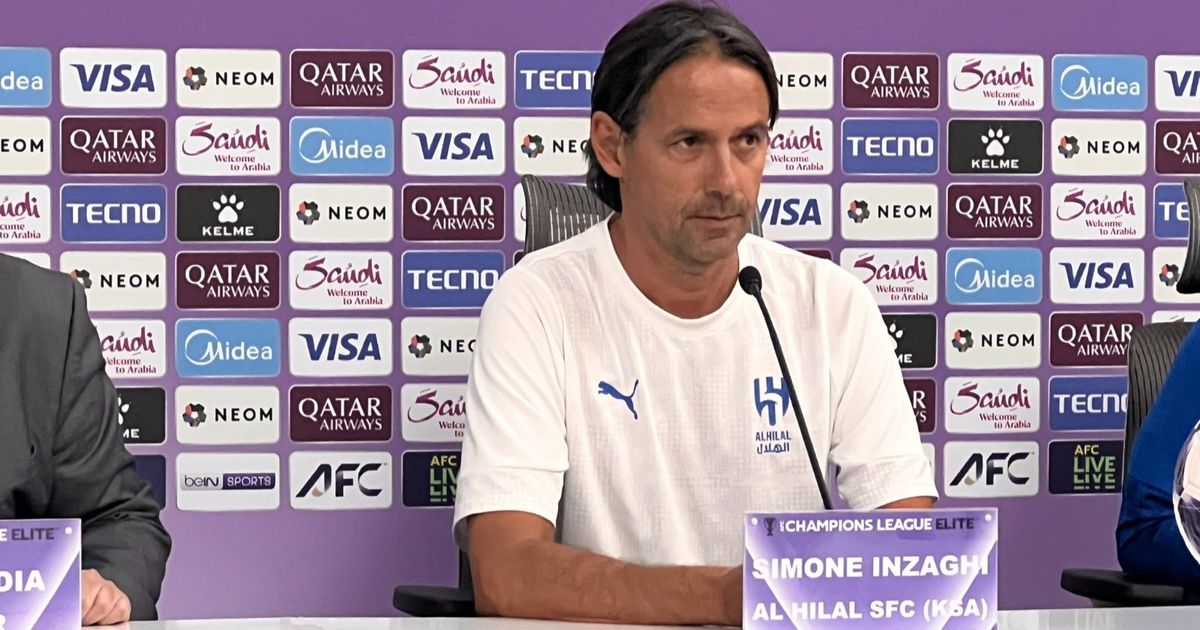 سيموني إنزاغي يحضّ الهلال على "التركيز" أمام الشارقة بأبطال آسيا