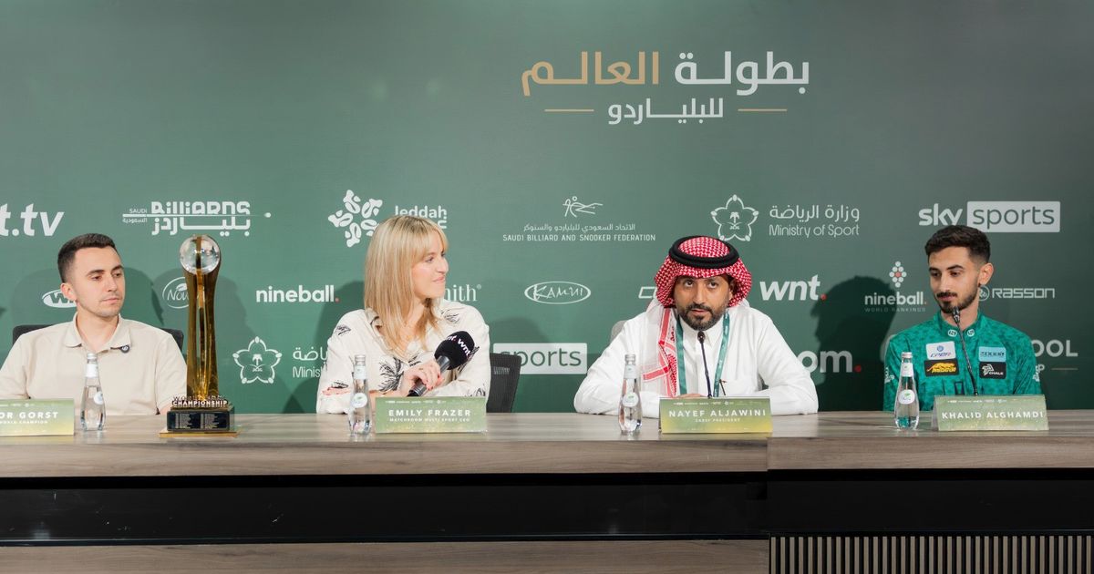 128 لاعباً في بطولة العالم للبلياردو بالسعودية