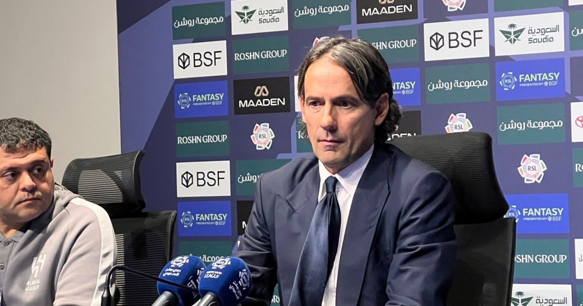 سيموني إنزاغي: البدء بـ6 محليين من الهلال أمام النصر كان مُريحاً لي