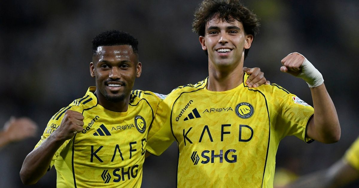 شاهد.. جواو فيليكس وكريستيانو رونالدو يهديان النصر فوزه السادس توالياً
