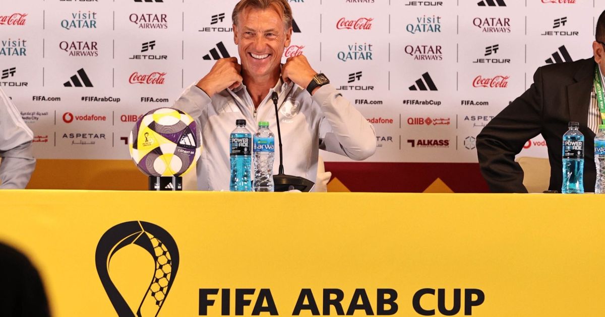 رينارد: كأس العرب محطة مهمة ومن الجيد مواجهة فرنسا في المونديال