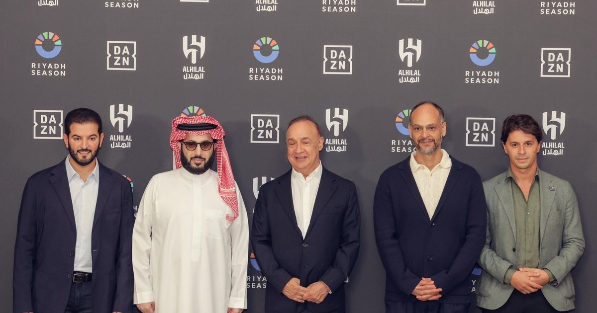إطلاق قناة نادي الهلال على منصة "DAZN" برعاية موسم الرياض