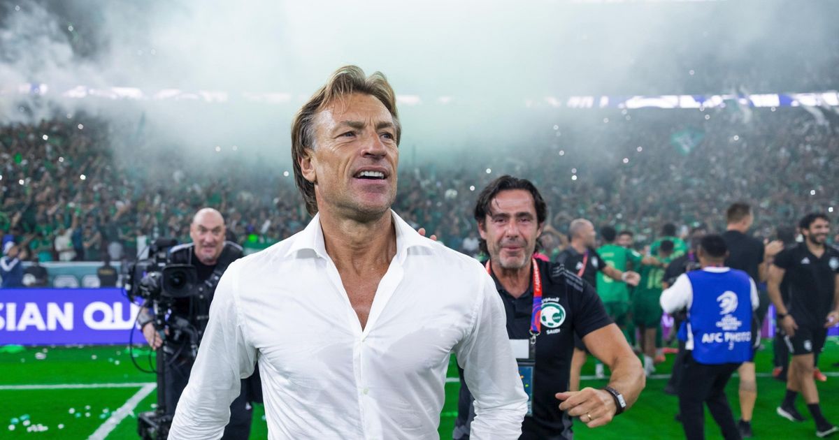 هيرفي رينارد يخاطب السعوديين ووالدته الراحلة بعد التأهل للمونديال