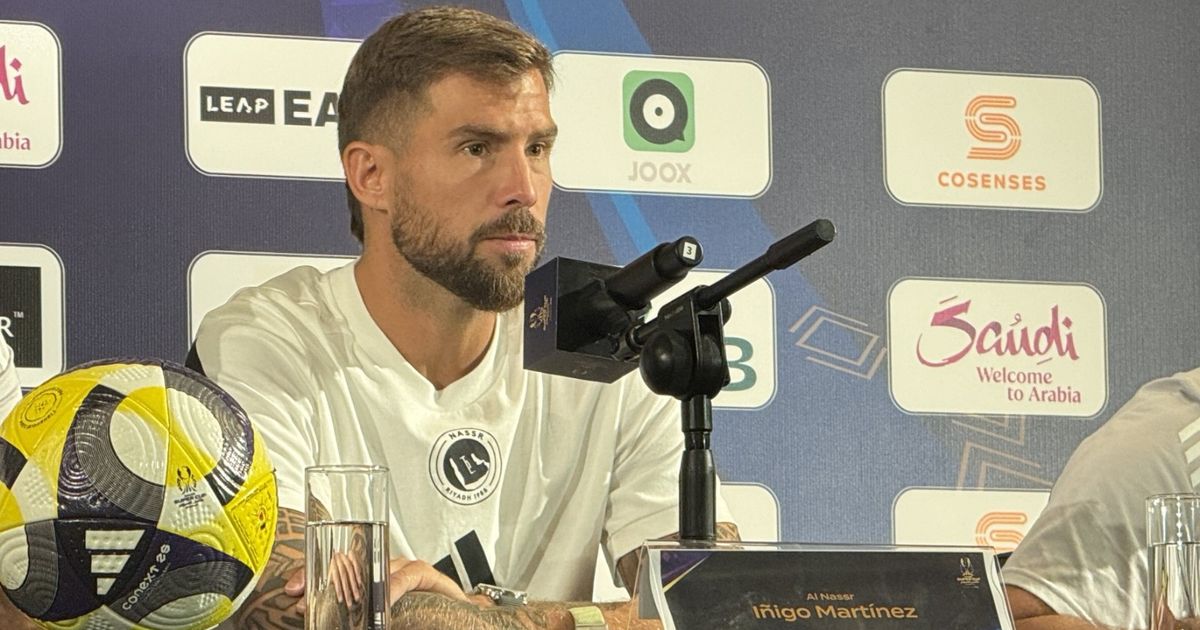 إينيغو مارتينيز: جاهزون للمواجهة ونريد العودة بالكأس