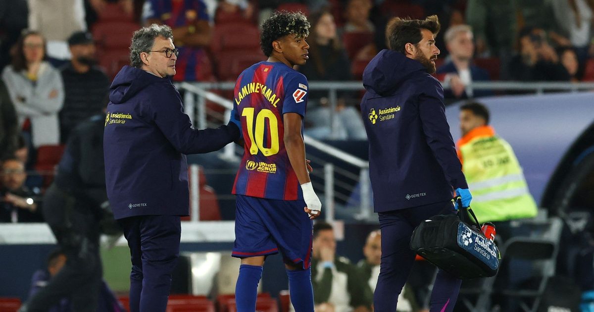 تقرير: يامال يغيب عن برشلونة حتى نهاية الموسم