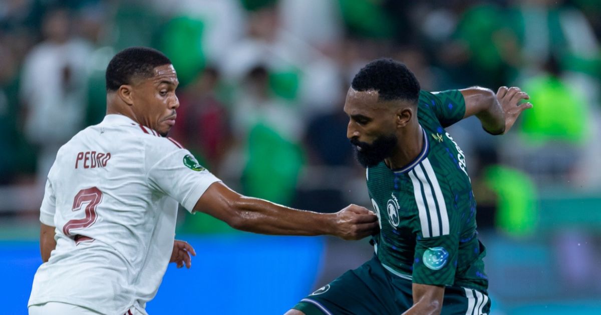 شاهد.. شوط أول سلبي بين السعودية وقطر بطله محمود أبو ندى