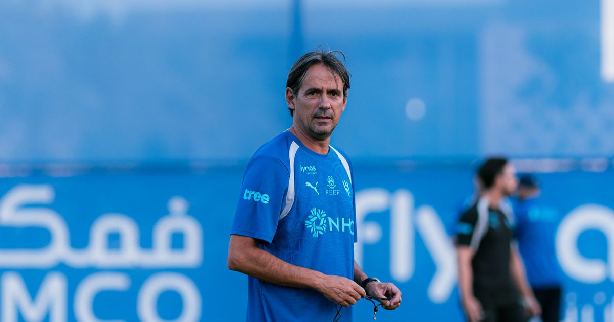 إنزاغي: لا أفكّر في مستقبلي مع الهلال وأفتخر بابني حين يلعب حاملاً رقمي
