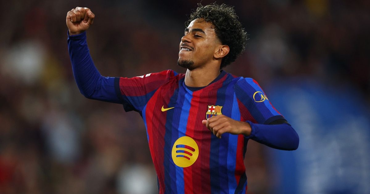 شاهد.. برشلونة يسحق ألافيس ويامال يهدد رقماً تاريخياً لمبابي