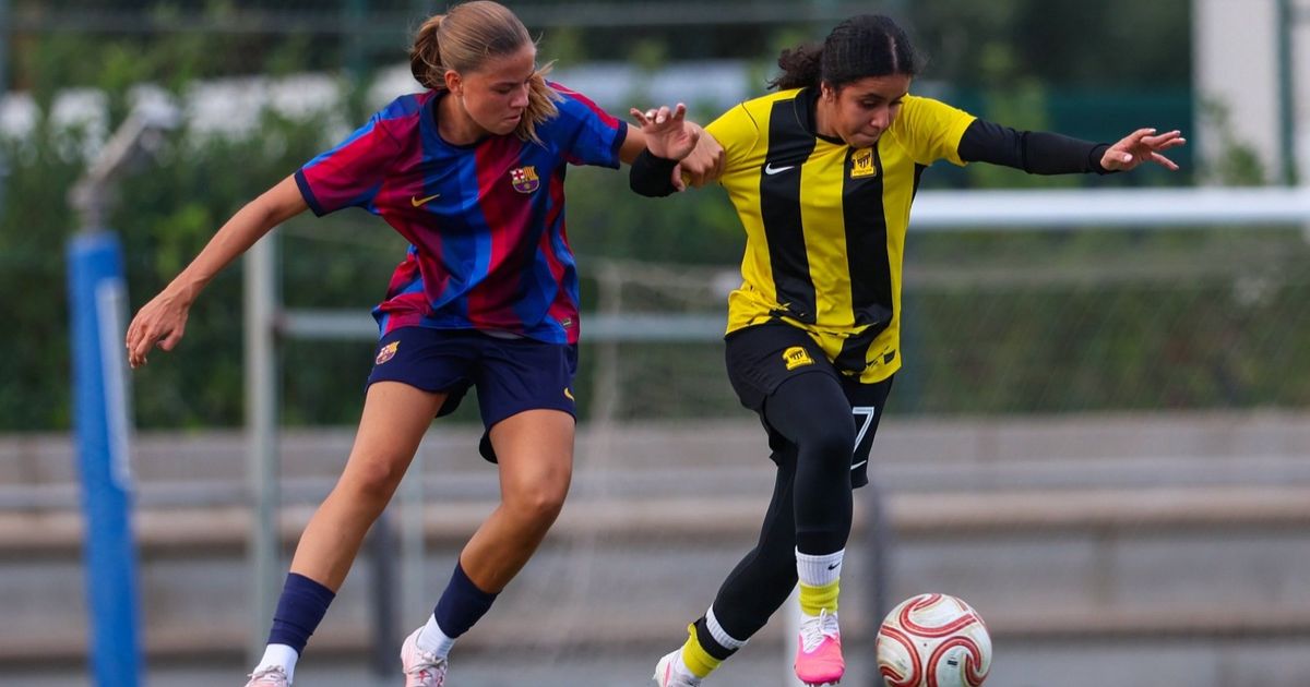 الاتحاد يتعرض لخسارة ثقيلة أمام فريق برشلونة للسيدات