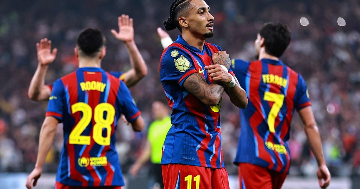 رافينيا بعد سحق بلباو: برشلونة جاهز لأي منافس