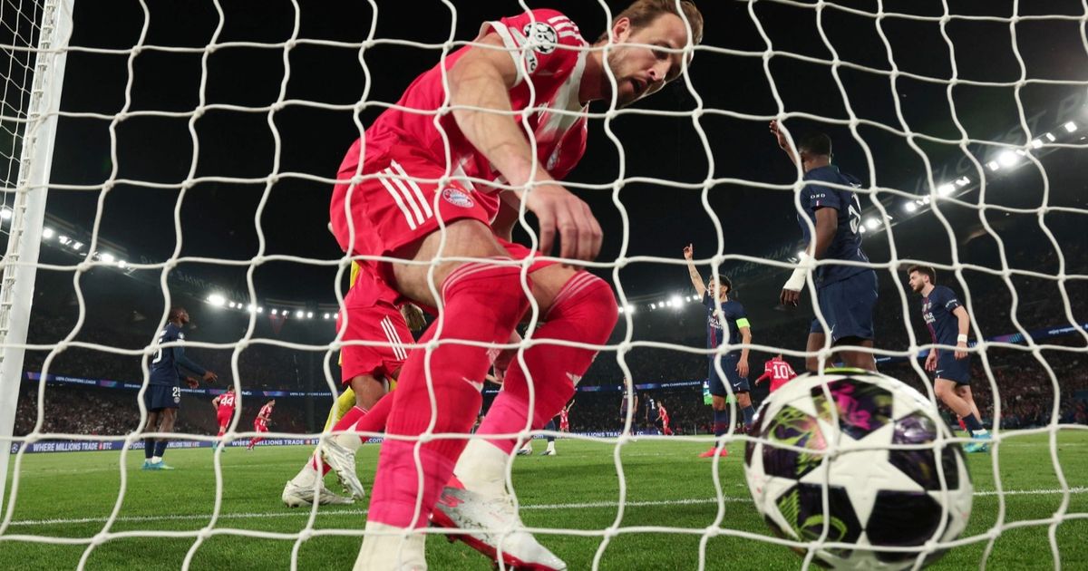 هاري كين يلاحق مبابي على صدارة هدافي دوري أبطال أوروبا