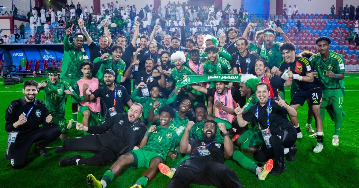 تغيير واحد بتشكيلة السعودية ضد أوزبكستان في نهائي كأس آسيا تحت 17 عاماً