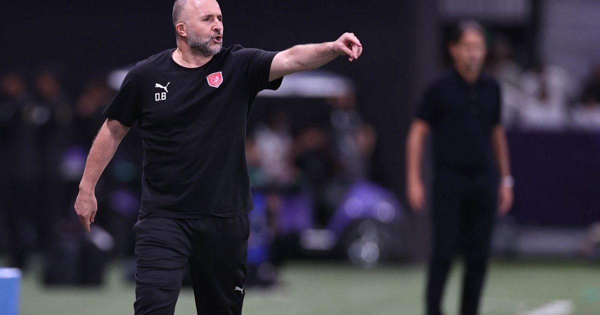 بلماضي: الغيابات أثرت على أداء الدحيل أمام الهلال