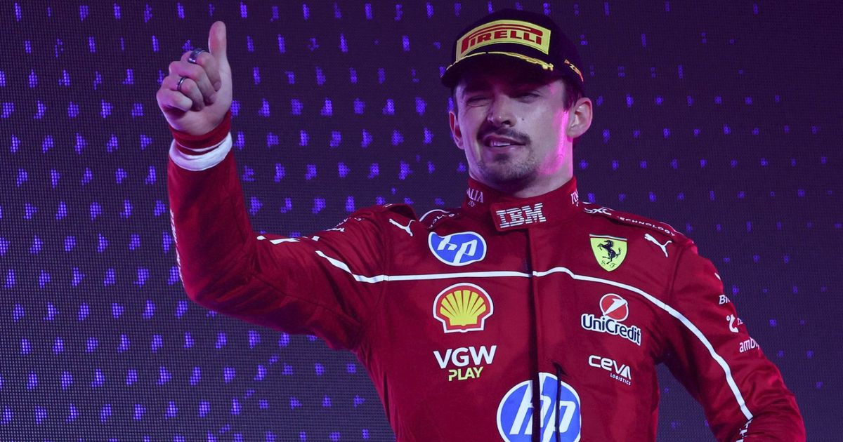 لوكلير لم يتوقع حصول فيراري على المركز الثالث بسباق السعودية