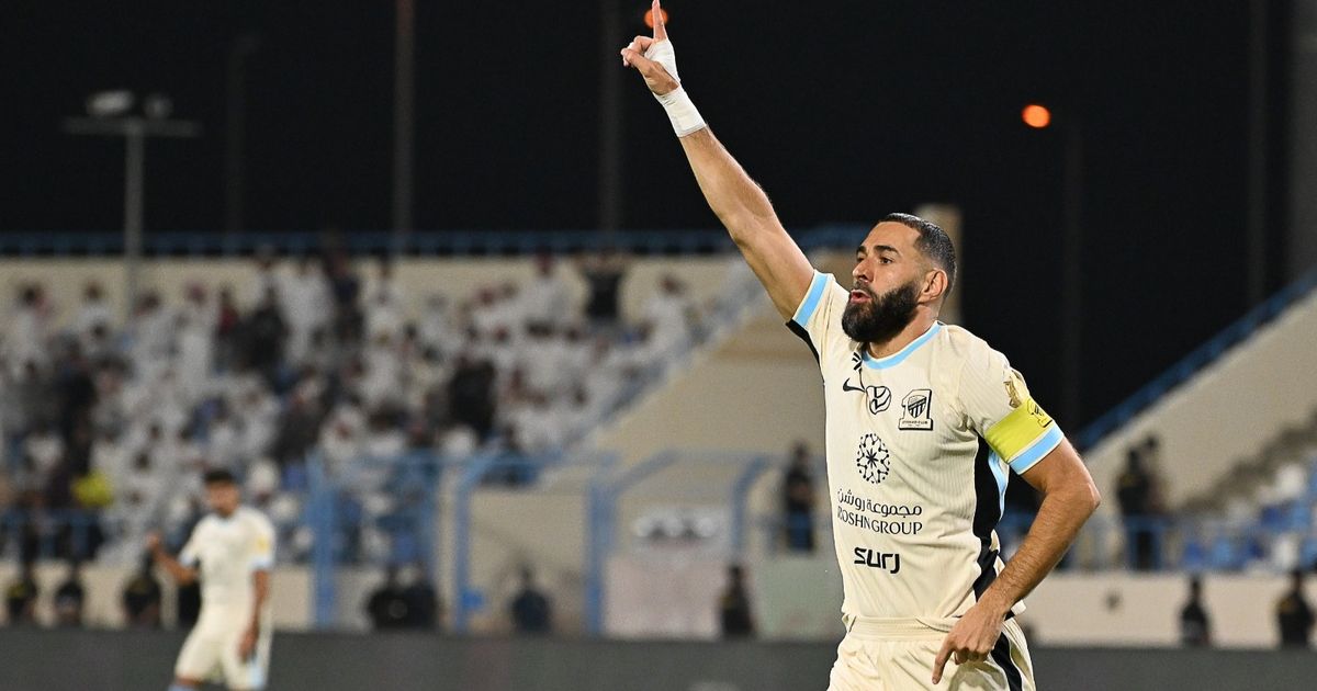 الاتحاد يعلن إصابة كريما بنزيما