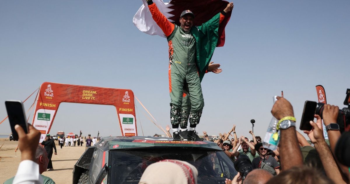 القطري ناصر العطية يتوج بلقب رالي داكار للمرة السادسة